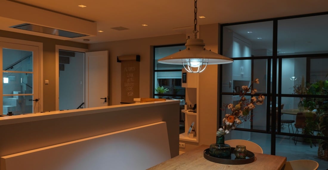 dynamische verlichting door domotiqa